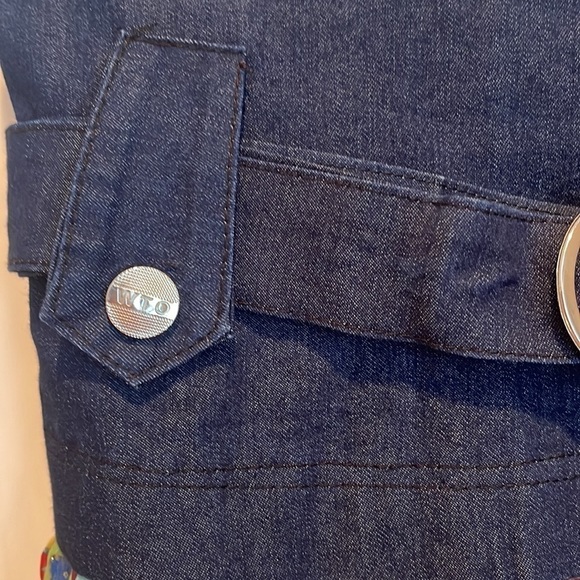 Look Fashion ⭐️jeans skirt with flower 🌸 material - Picture 2 of 8